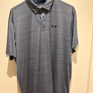Under Armour Gray Performance Polo Shirt